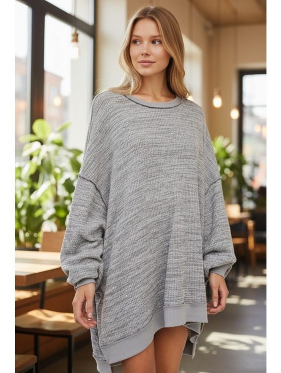 Free People Tops - Free People We The Free large the north shore thermal tunic top dress oversized
